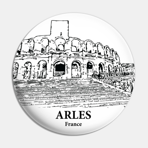 Arles - France Pin by Lakeric