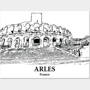 Arles - France Posters and Art