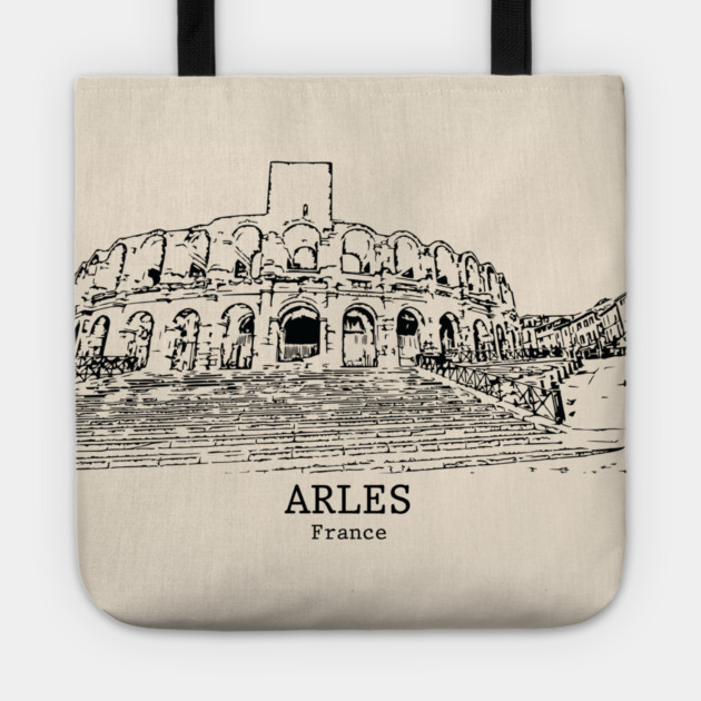 Arles - France Tote by Lakeric