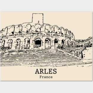 Arles - France Posters and Art