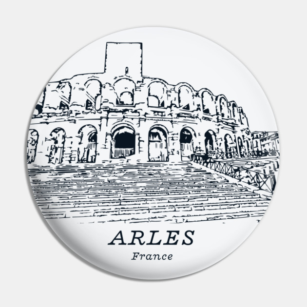 Arles - France Pin by Lakeric