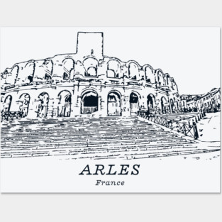 Arles - France Posters and Art