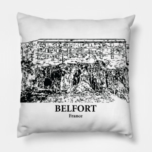 Belfort - France Pillow