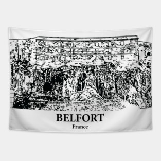 Belfort - France Tapestry