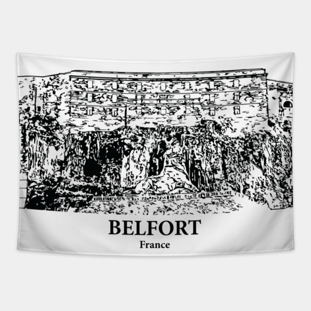 Belfort - France Tapestry by Lakeric