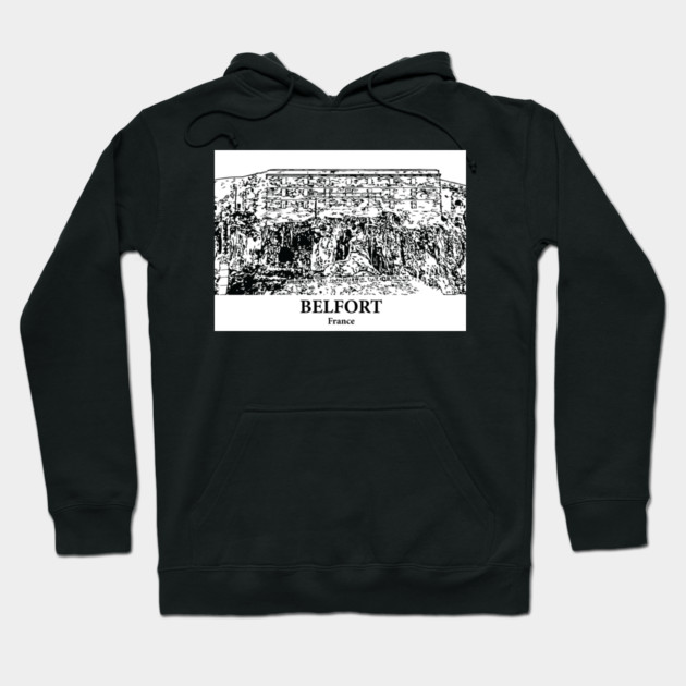 Belfort - France Hoodie by Lakeric