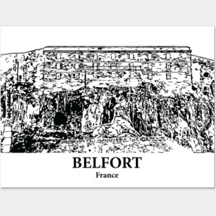 Belfort - France Posters and Art