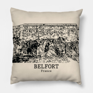 Belfort - France Pillow