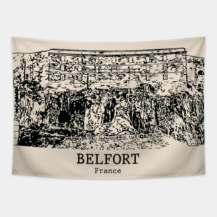 Belfort - France Tapestry
