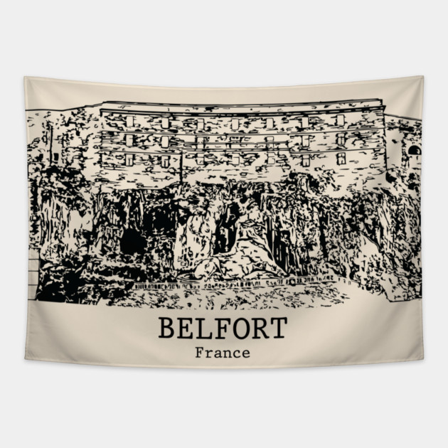 Belfort - France Tapestry by Lakeric