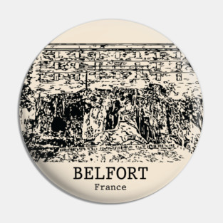 Belfort - France Pin