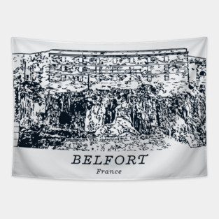 Belfort - France Tapestry