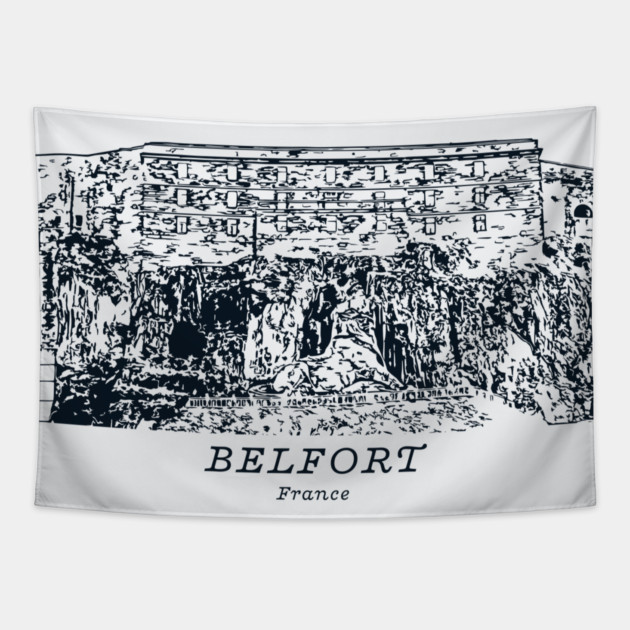 Belfort - France Tapestry by Lakeric