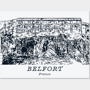 Belfort - France Posters and Art