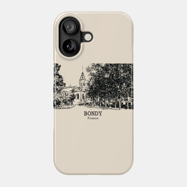 Bondy - France Phone Case by Lakeric