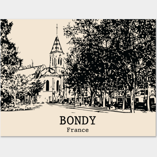 Bondy - France Wall Art by Lakeric