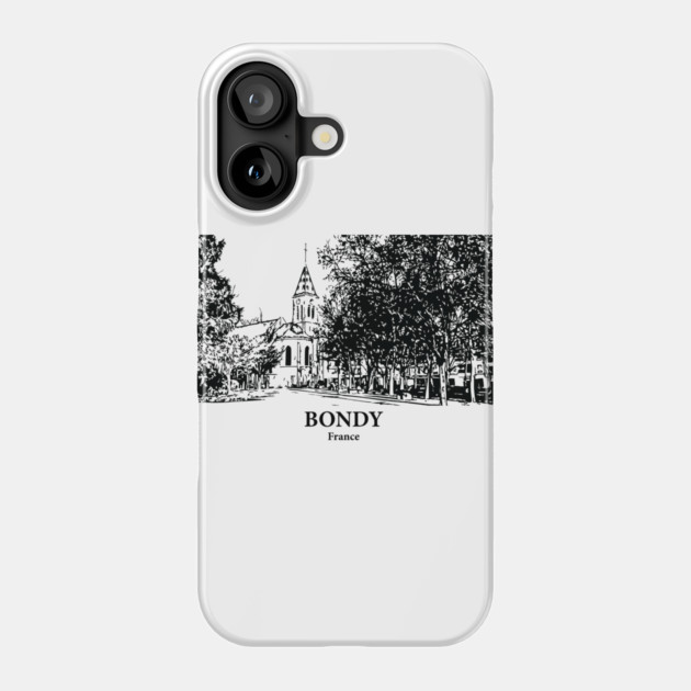 Bondy - France Phone Case by Lakeric