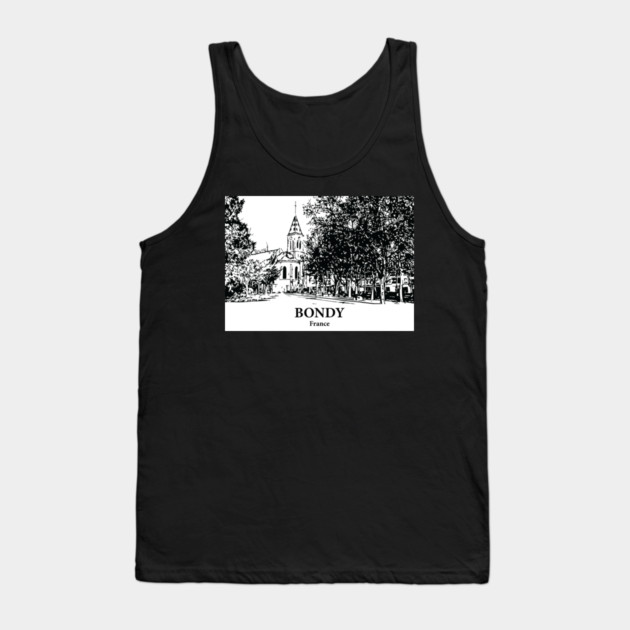 Bondy - France Tank Top by Lakeric