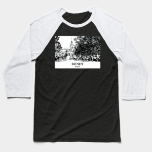 Bondy - France Baseball T-Shirt
