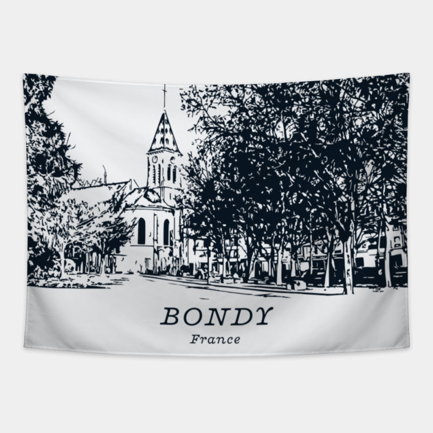 Bondy - France Tapestry by Lakeric