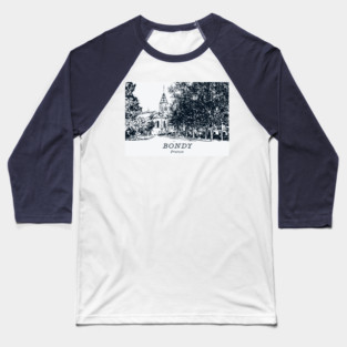 Bondy - France Baseball T-Shirt