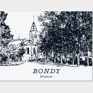 Bondy - France Posters and Art