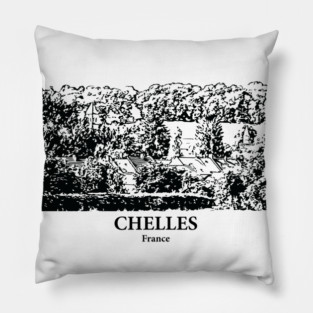 Chelles - France Pillow