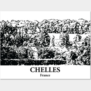 Chelles - France Posters and Art