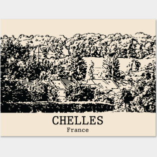 Chelles - France Posters and Art