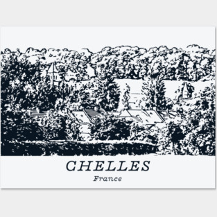 Chelles - France Posters and Art