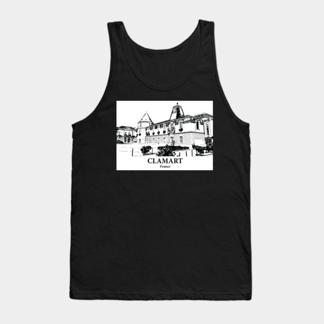 Clamart - France Tank Top by Lakeric