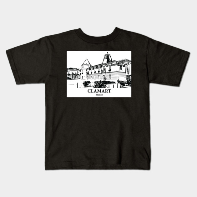 Clamart - France Kids T-Shirt by Lakeric