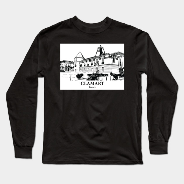 Clamart - France Long Sleeve T-Shirt by Lakeric
