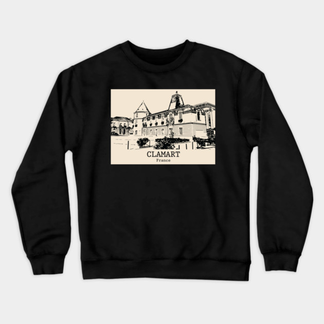 Clamart - France Crewneck Sweatshirt by Lakeric