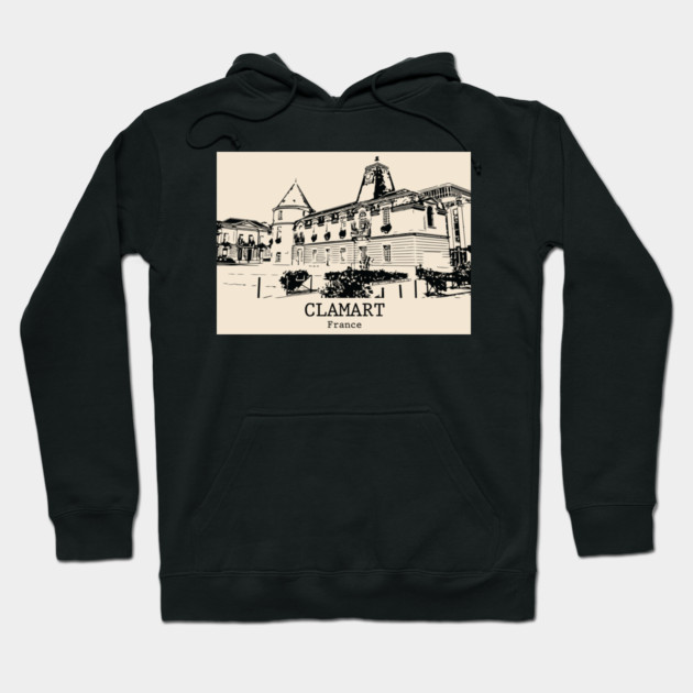 Clamart - France Hoodie by Lakeric