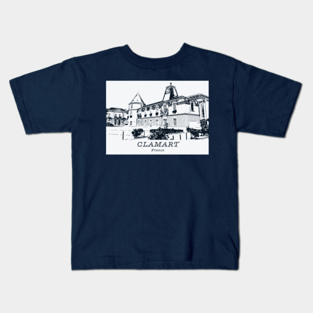 Clamart - France Kids T-Shirt by Lakeric