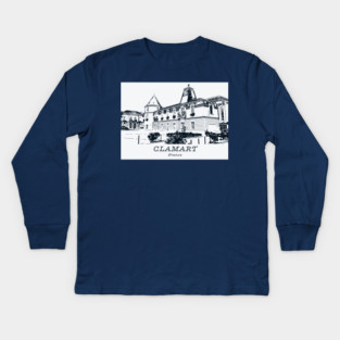 Clamart - France Kids Long Sleeve T-Shirt