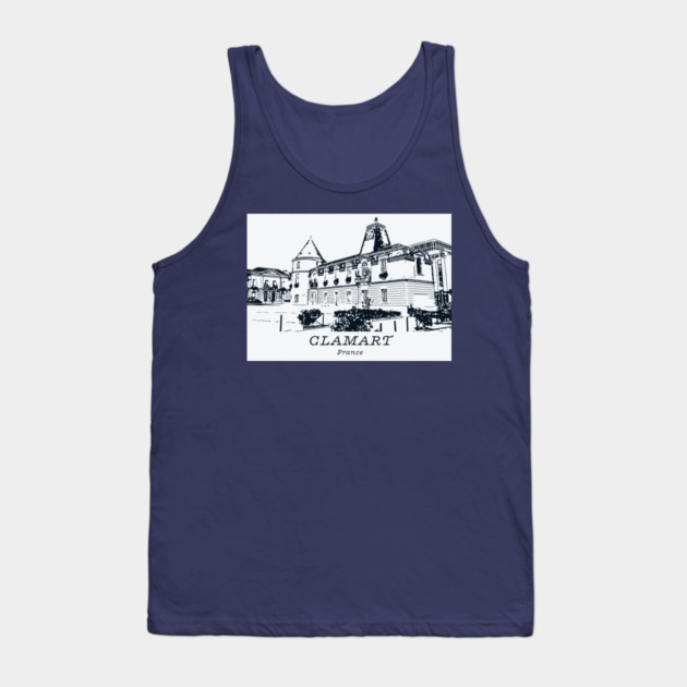 Clamart - France Tank Top by Lakeric