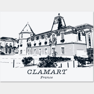 Clamart - France Posters and Art