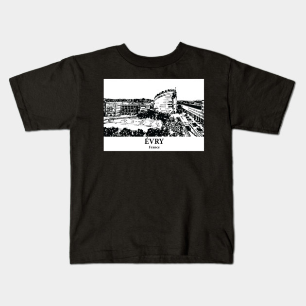 Évry - France Kids T-Shirt by Lakeric