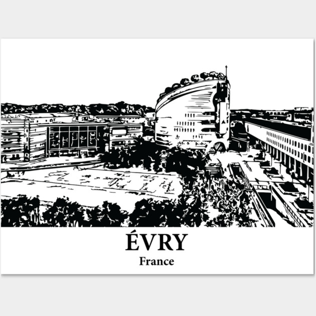 Évry - France Wall Art by Lakeric