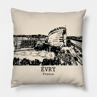 Évry - France Pillow