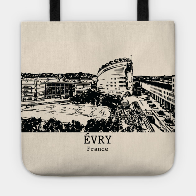 Évry - France Tote by Lakeric