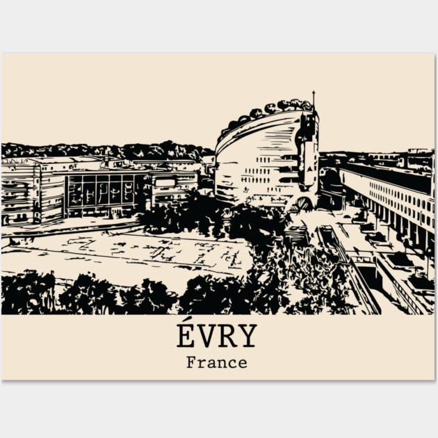 Évry - France Wall Art by Lakeric