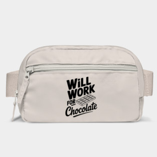 Will Work for Chocolate Bag