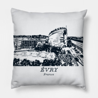Évry - France Pillow