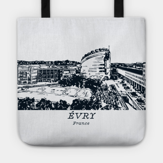 Évry - France Tote by Lakeric