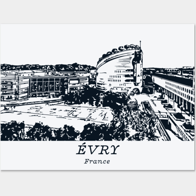 Évry - France Wall Art by Lakeric