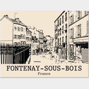 Fontenay-sous-Bois - France Posters and Art