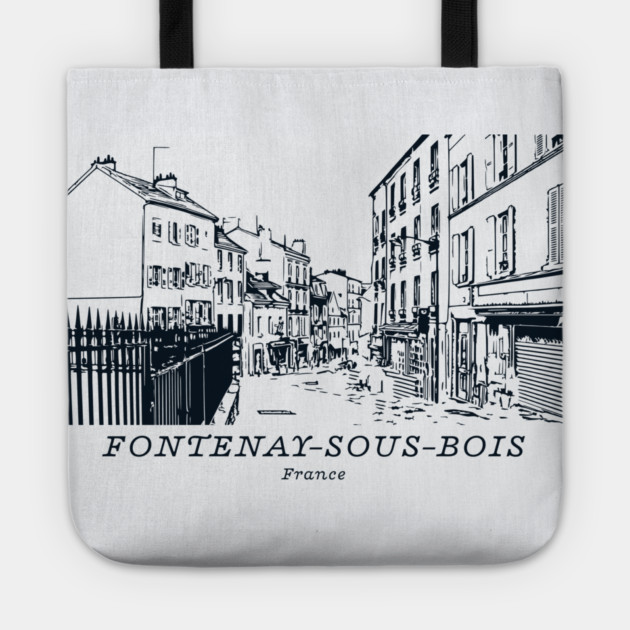 Fontenay-sous-Bois - France Tote by Lakeric
